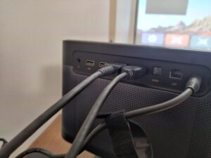 HDMI端子にDVDレコーダーとゲームを接続
