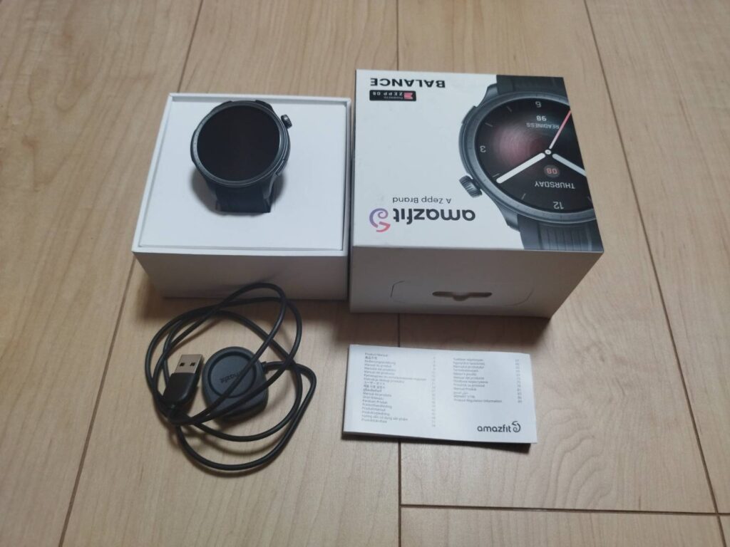 Amazfit BALANCE同梱物