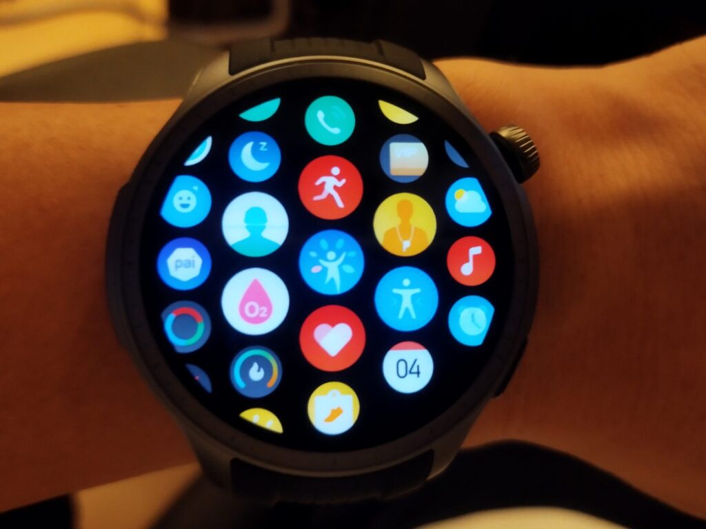 Amazfit BALANCE　グリッド表示