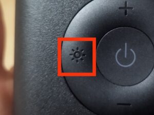 Xiaomi 電動空気入れ 2LEDライトのボタン