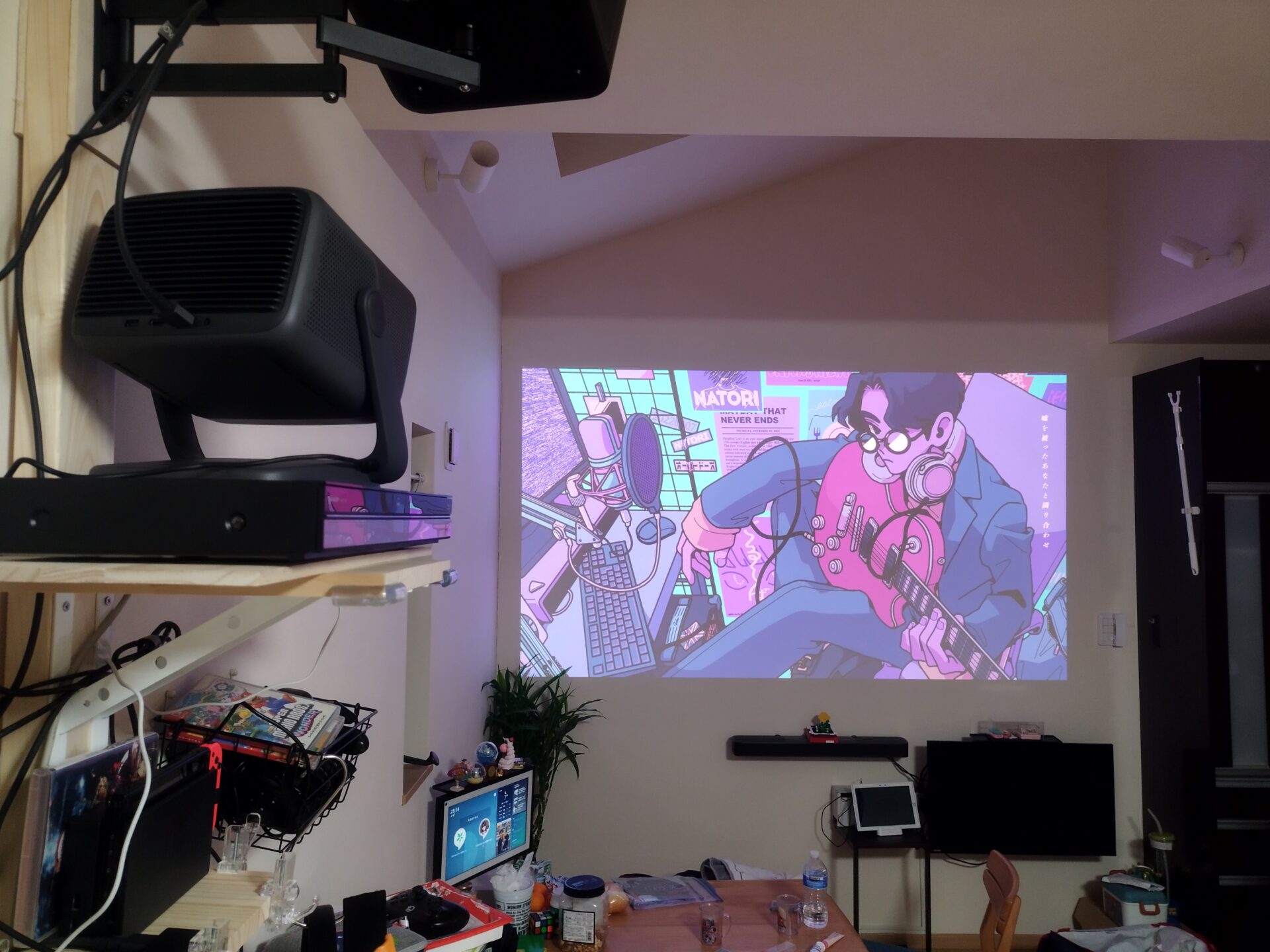 JMGO N1 Ultra✨自宅で簡単に映画体験😆ジンバル搭載で設置楽の