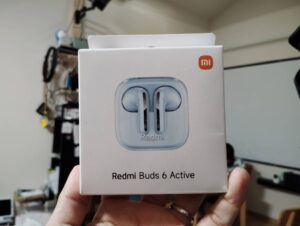 Redmi Buds 6 Activeの箱