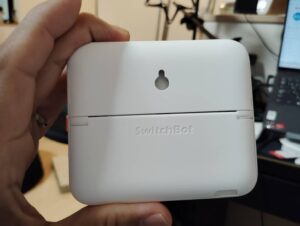 SwitchBot温湿度計Pro裏側