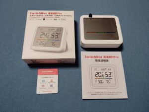 SwitchBot温湿度計Pro付属品