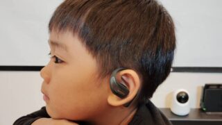 次男君が1MORE Open Earbusd S70を使う