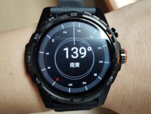 Ticwatch Atlasでコンパス