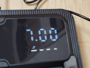 Mobvoi Home Treadmill Plusのディスプレイ