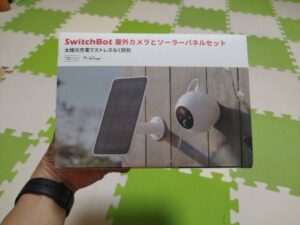 SwitchBot 防犯カメラ