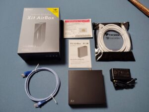 Xit AirBoxの付属品