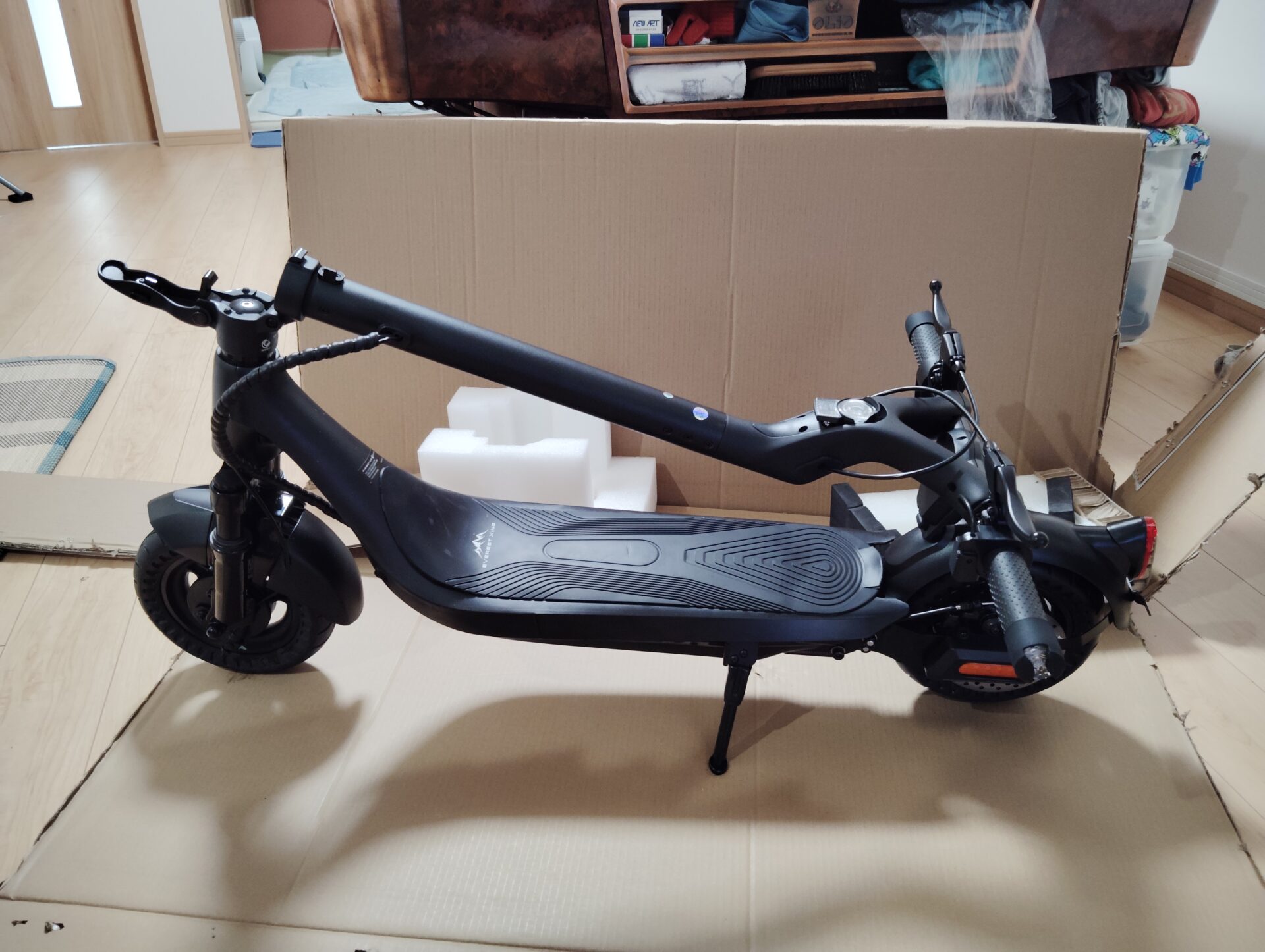 EVEREST XING EX 15 PROの折りたたみ