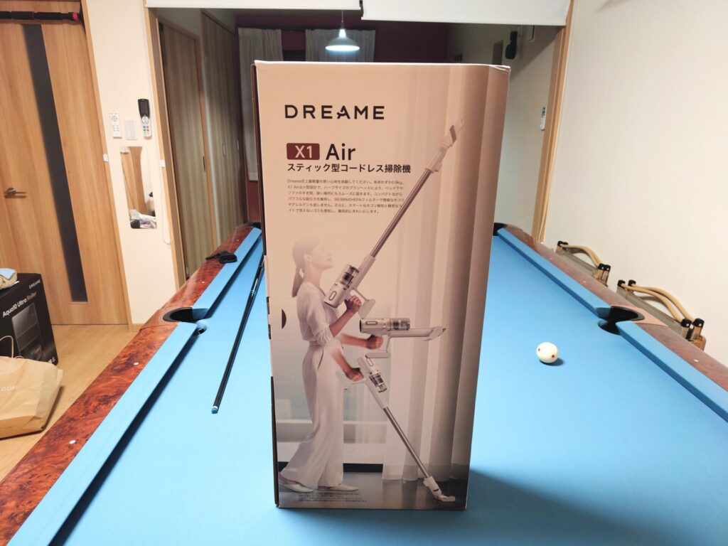 Dreame X1 Airの箱