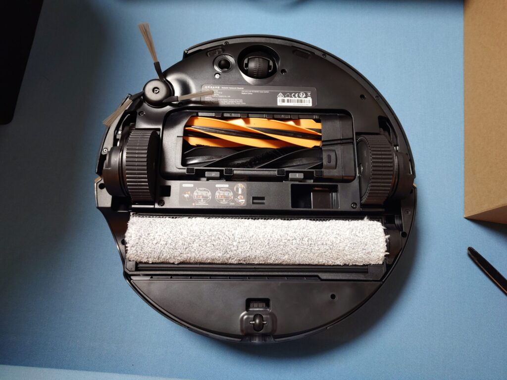 Dreame Aqua10 Ultra Rollerの裏側