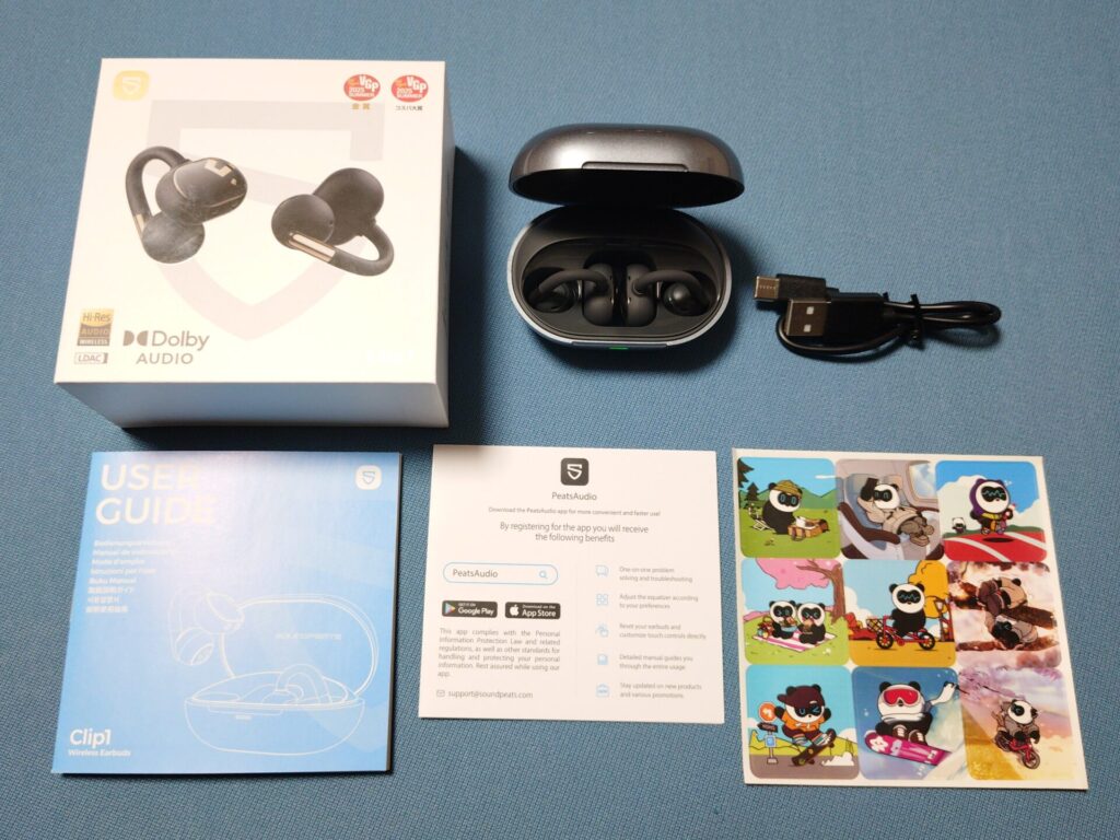 SOUNDPETS Clip 1の付属品