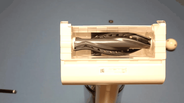 Dreame Z10 Station Miniの電動ミニブラシ駆動動画GIF画像