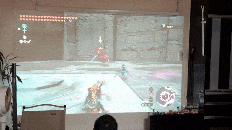 AWOL Aetherion Maxでゼルダの伝説の「ラッシュ」GIF画像